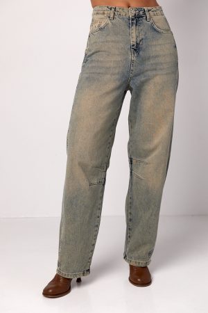 Жіночі джинси Baggy Fit - джинс цвет, 34р (є розміри)